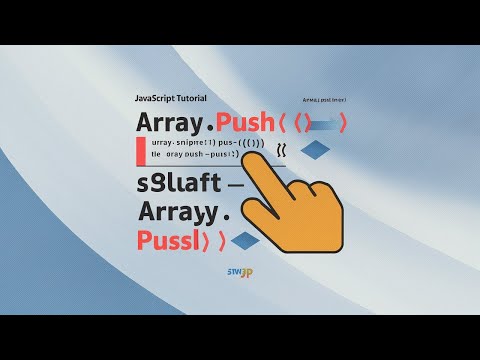 Learn Programming : How to insert element end of array array.push