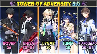 S0 Lynae & Chisa / Iuno / Xiangli Yao / Rover | Tower of Adversity 3.0 | Wuthering Waves