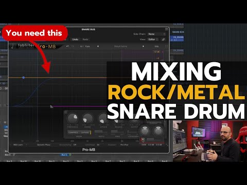How to Mix Rock/Metal Snare Drum