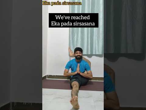 Eka Pada Sirsasana: Mastering the Foot Behind the Head Pose : #ekapadasirsasana #core #strength
