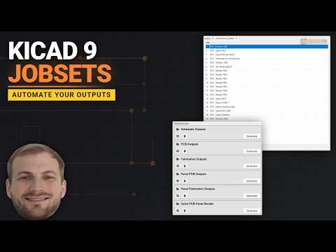 KiCad 9 Jobsets: Automating Your Design Outputs