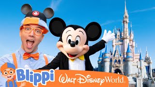 Blippi's Magical Walt Disney World Adventure (Supported by Disney!) | Educational Videos for Kids