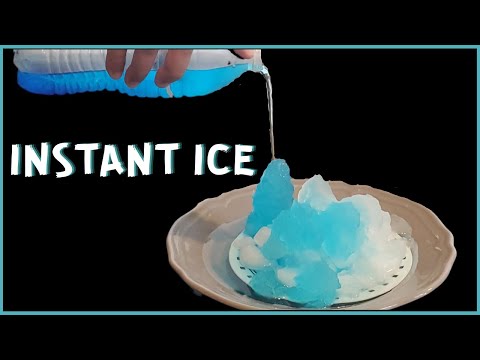 How to make Instant Ice | Instant water freezing | Easy Science experiments for Kids