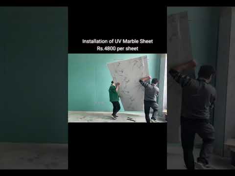 Installation of UV Sheet #