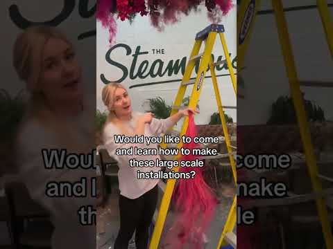 Floral installation masterclass is coming soon ! #flowerdecoration #flowerinstallation