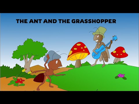 The Ant and the Grasshopper: A Story of Hard Work and Fun!