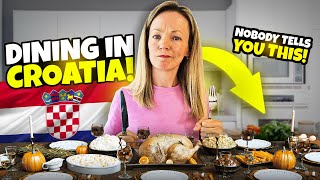 Croatian RESTAURANTS: 9 things NO ONE tells you!