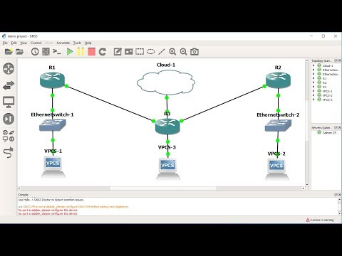 GNS3 2.1.0 | How to download installation configuration | gns3 fundamental