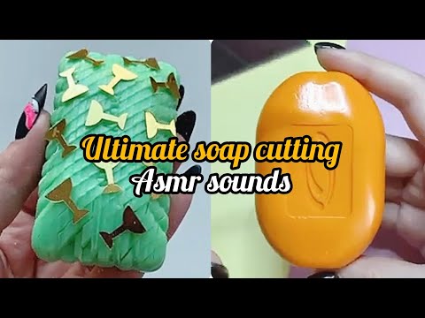 Soap Cutting Bliss: Calming ASMR Experience