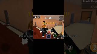 MM2 murderer round but i can only use throw #murdermystery2 #murdermystery2script