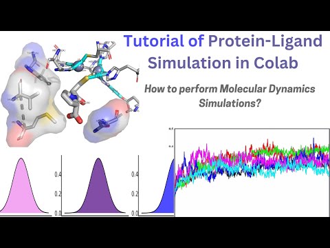 How to perform Molecular dynamics simulation in Colab?