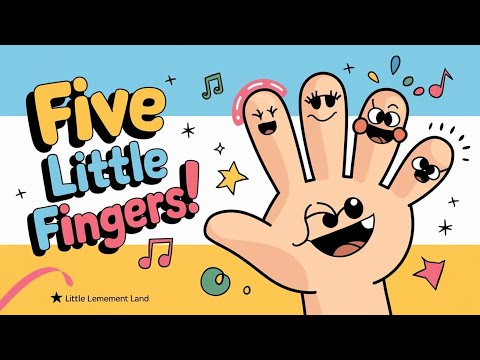 Five little finger | Fun Kids Cartoons, Rhymes & Educational Songs!"@CoComelon