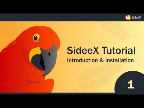 SideeX Tutorial #1 - Introduction and Installation