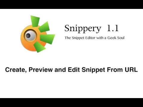 Snippery 1.1: Snippet from URL