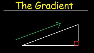 How To Calculate The Gradient of a Straight Line