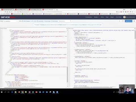 Dynamically hide & show elements in Service Portal Widget