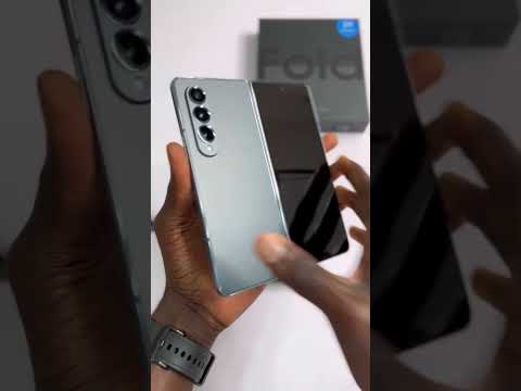 Quick Look At The Galaxy ZFold 4