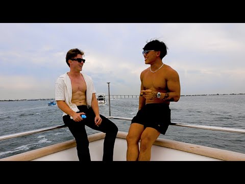 pov: you rent a 110 ft yacht with your rich friends
