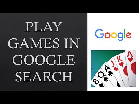 Play Games in Google Search