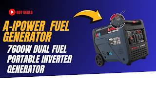 A-iPower 7600W Dual Fuel Generator Review – Quiet RV-Ready Backup Power