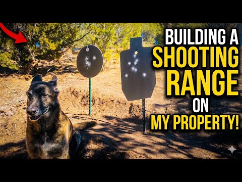 I Build a Simple Shooting Range On My Property.