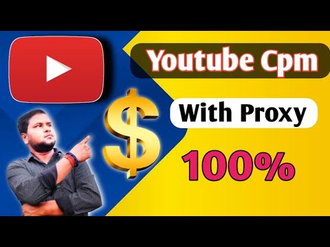 Cpm work with Proxy | Higher Cpm 100% Earning