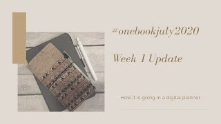 #onebookjuly2020 | Week 1 Update