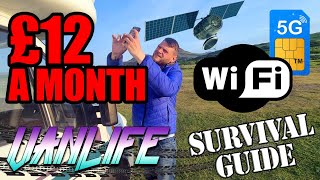VanLife WiFi Internet on a budget | £12 Monthly Unlimited Data