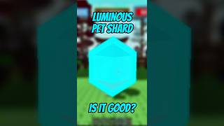 is LUMINOUS PET SHARD good? #growagarden #growagardenroblox #growagardentips #shorts