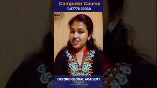 Srija | ComputerCourse | StudentFeedback | Oxford Global Academy of Excellence