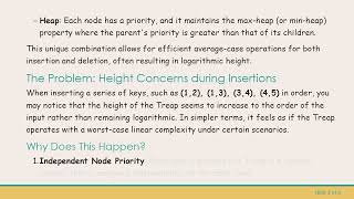 Understanding the Treap Data Structure: Addressing Height Concerns