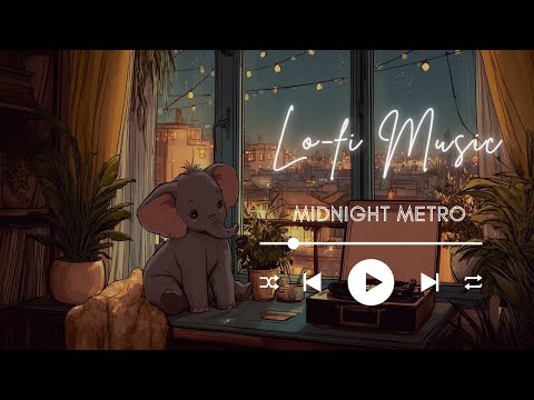Midnight Metro | Lo-fi City Pop Blend for Late-Night Focus & Chill Vibes