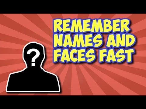 How To Remember Names And Faces EASILY - Memory Techniques