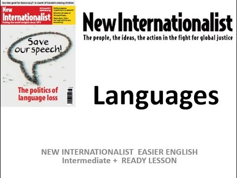 Languages - an intermediate EFL / ESOL lesson