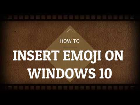 How to insert emojis😜 on PC/Laptop on Windows 10 | Emoji Picker Windows 10