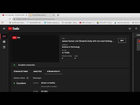 saurav kumar Live Stream|| study with me ncert biology chapter  diversity of living organi|| neet ||