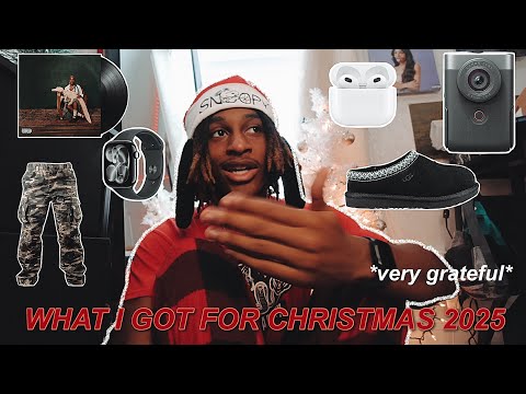 WHAT I GOT FOR CHRISTMAS 2025 🎄 *christmas gift haul* | vlogmas day 25 
