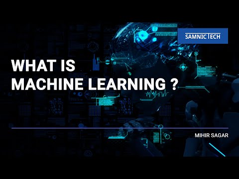 What is Machine Learning by Samnic-Tech WB #artificialintelligence #airevolution #machinelearning