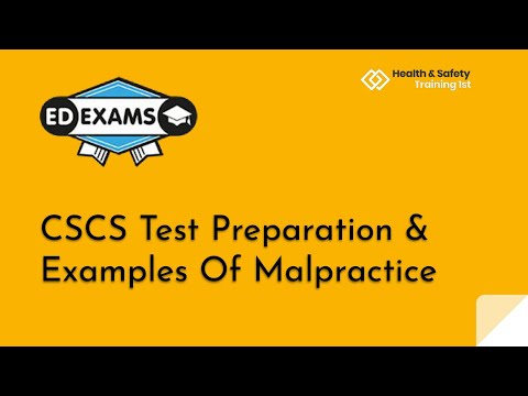 Online CSCS Test - Example Of Malpractice