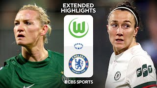 Wolfsburg vs. Chelsea: Extended Highlights | UWCL League Phase MD 6 | CBS Sports Golazo