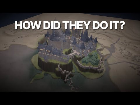 I Tried Making Hogwarts Legacy Map Opening Effect