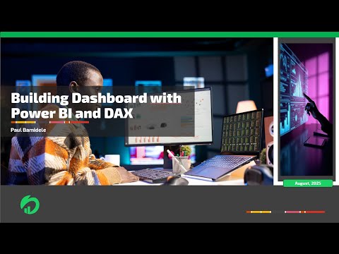 Building Dashoard with PowerBi & DAX