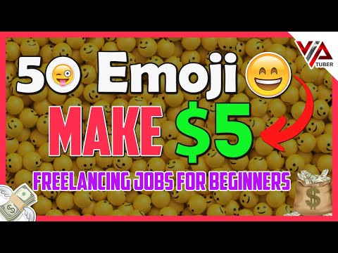 How To Make Money Online Using Emoji | Best Freelancing Jobs For Beginners - No Experience Needed ✔