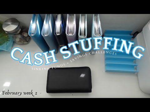 Cash Envelope Stuffing | February Paycheck NO.2