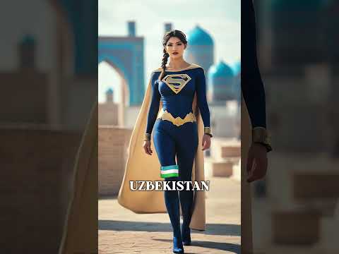 Countries as Supergirls Pt.2 🔥🔥 #aifusion #midjourney #supergirl