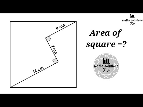 Find the area of the square [geometry math problem]