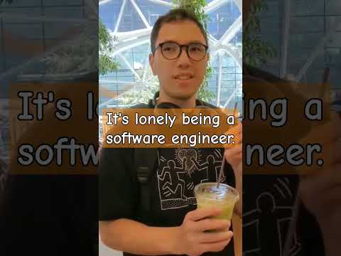it gets lonely being a software engineer. #softwareengineer #softwaredevelopmentengineer #developer
