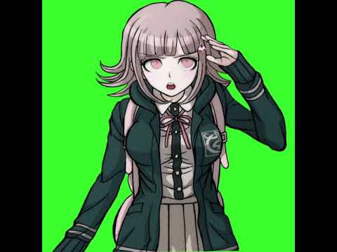 Danganronpa chiaki green screen animations (read desc before use!)