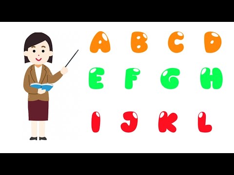 A to Z kids learn, kids rhymes, ABCD, A for apple B for ball, Alphabets, English Varnmala