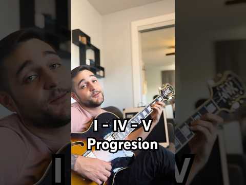 Simple but colorful I - IV - V progression!  #guitarlesson #beginnerguitar #guitarchords  #guitarist